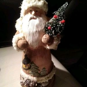 Hand painted Ceramic Santa Claus
